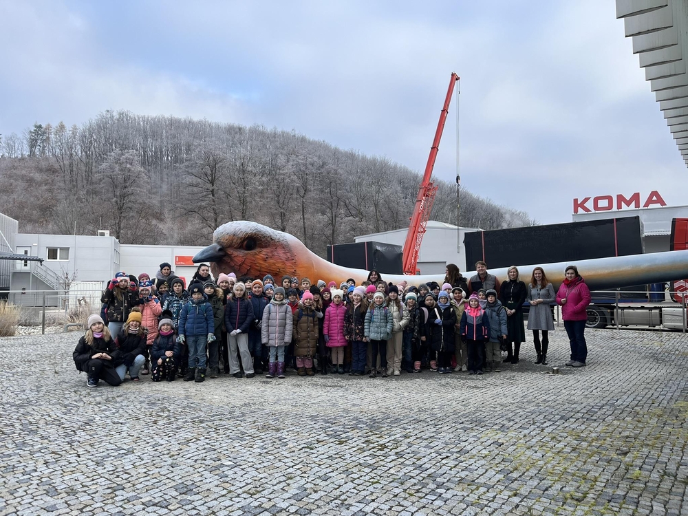 Exkurze 3. ročníku do firmy KOMA Modular Exkurze 3. ročníku do firmy KOMA Modular